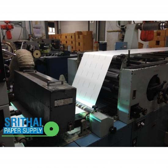 โรงงานผลิตกระดาษใบเสร็จ - ศรีไทยเปเปอร์ซัพพลาย - รับพิมพ์ลายกระดาษม้วน